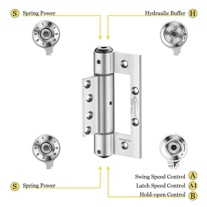 aluminum driveway gate hinges