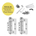 aluminum fence hinge
